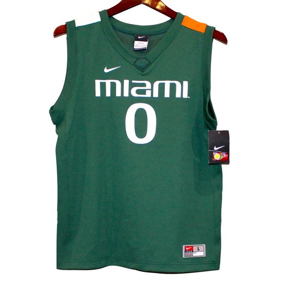 Nike Other - Nike Vintage University Of Miami Hurricanes Jersey